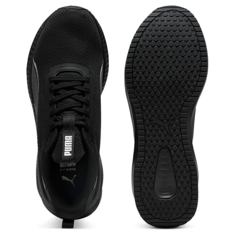 Puma Flyer Lite Comfortable Versatile Non-Slip Wear-Resistant Low-Top Running Shoes Men sneaker Black 310797-04