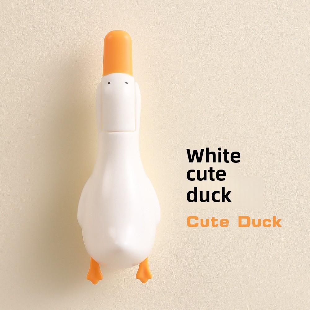 

Милая утка, антиблокировочная щетка для очистки раковины, канализации, раковины, ванны, кухни, туалета, волос, чистка под давлением 1PCS белый