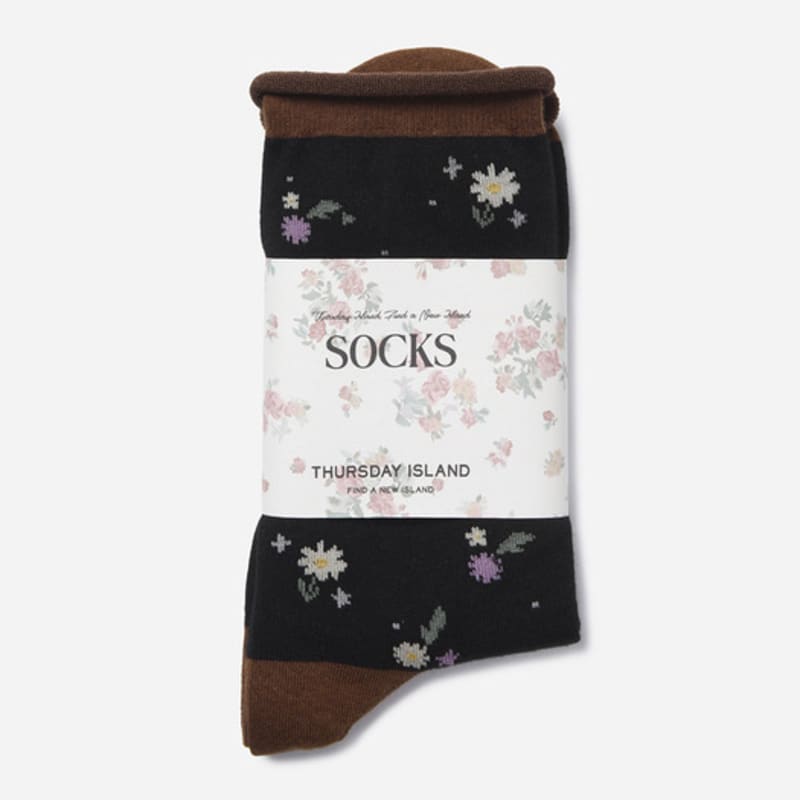 Thursday Island Mini Flower Socks_T256MSC134W