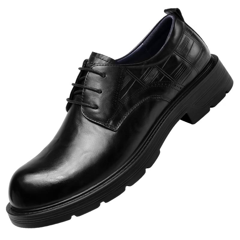 Men s Business Formal Leather Derby Shoes 44