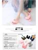 Women's 2022 Autumn/Winter Toe-Clip Fluffy Slippers: Korean Style Indoor/Outdoor Flip-Flops, Plus Size Available.