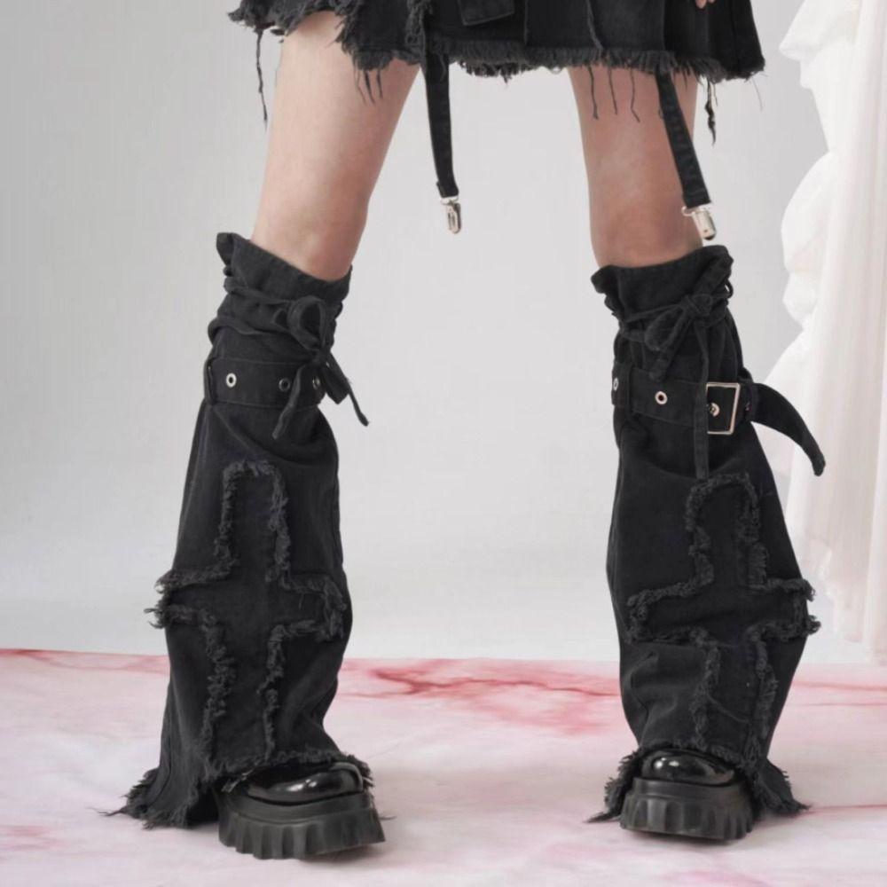 Y2k Y2k Stockings Spicy Girl Long Stockings Casual Trumpet Leg Covers  Girls