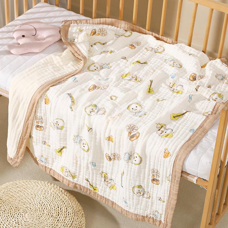 Washable Baby Gauze Quilt & Bath Towel for Cool Summer Use