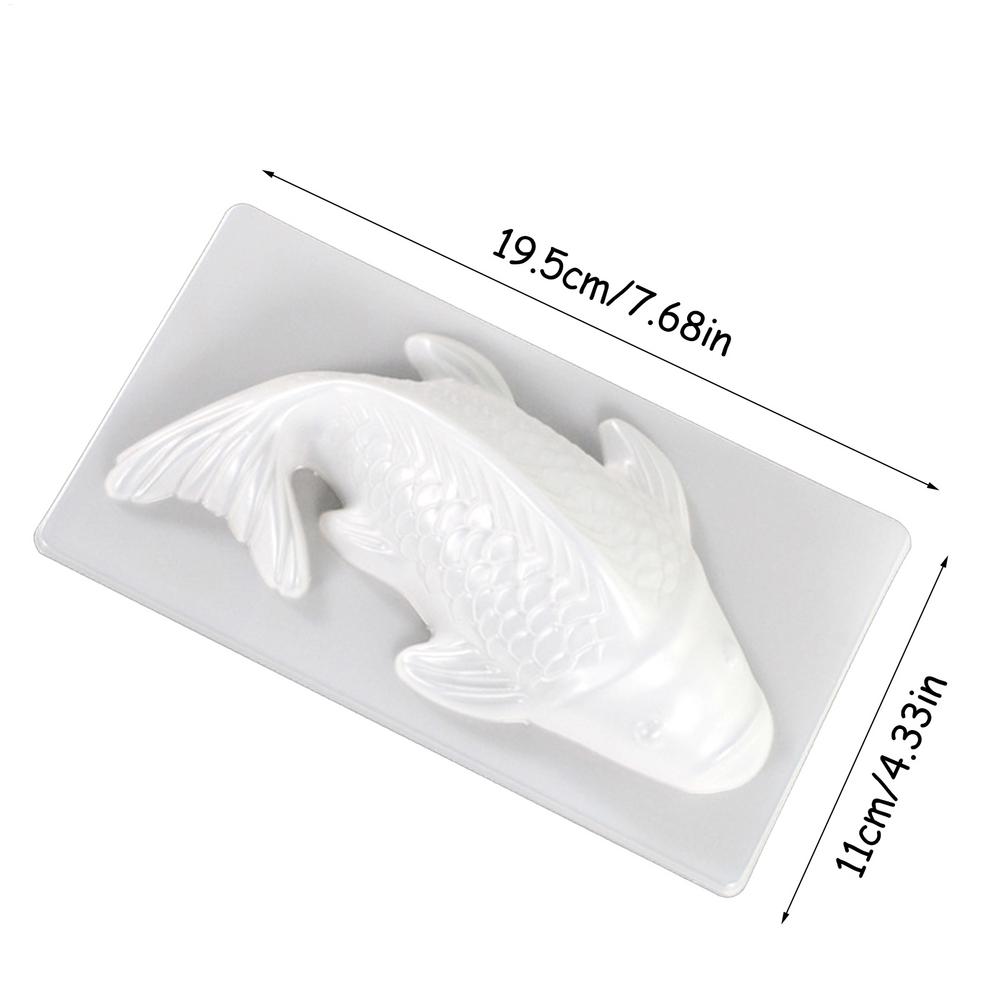 

3D Koi Fish Shape Cake Chocolate Jelly Mould Rice Cakes Molds DIY Soap Handmade Sugarcraft Mold Baking Molds Craft Tool чистый