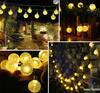 Outdoor Waterproof Twinkling Star Solar String Lights for Garden & Balcony Decoration - Holiday & New Year Lighting