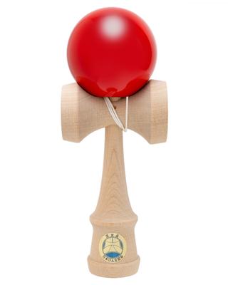 Onda Certified by the Japan Kendama for Kendama Master with Replacement String Kendama, Association, Competitions, Takumi, Red,