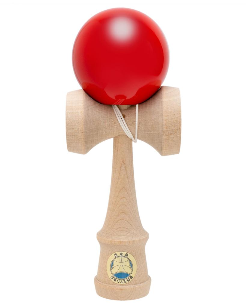 Onda Certified by the Japan Kendama for Kendama Master with Replacement String Kendama, Association, Competitions, Takumi, Red,