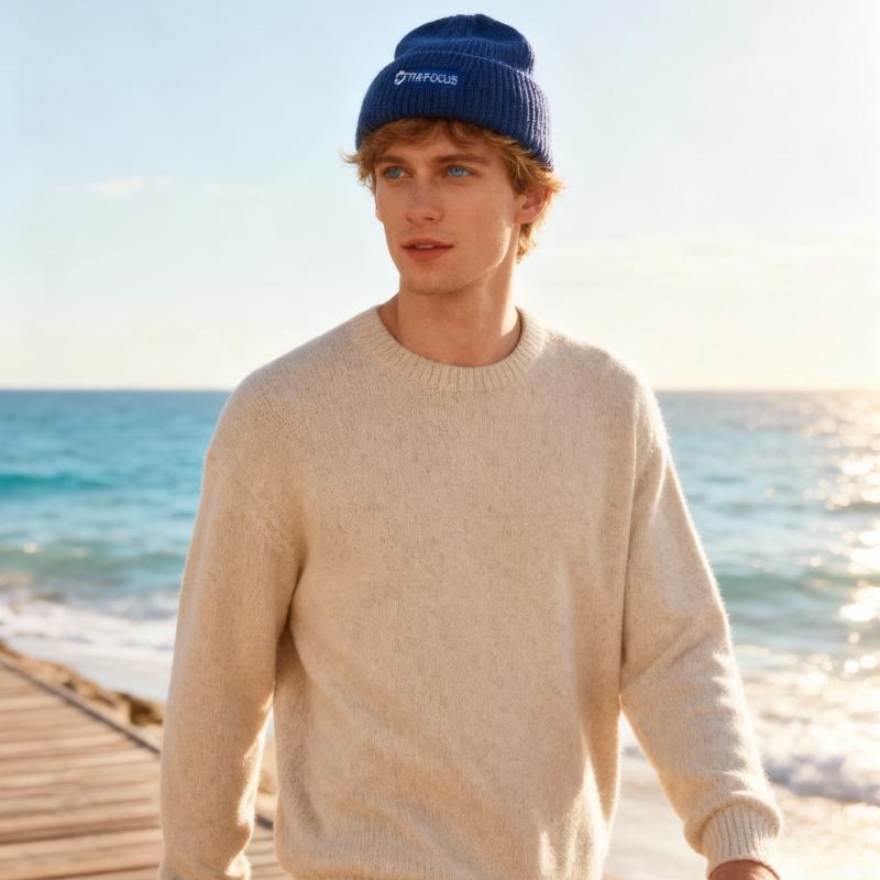 1pc Women Winter Warm Knitted Beanie Hat with Faux Fur Pom,outdoor windfloWer Skull Cap Beanie for Women,suitable for Dailywear