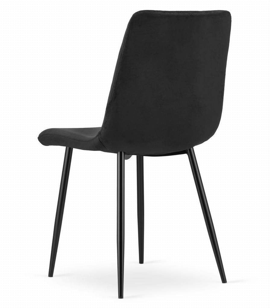 TURIN Chair - Black Velvet X 1