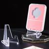 Clear Acrylic Coin Display Stand Acrylic Card Stand Portable Clear Coin Display Stand Coin Capsule Holder Trade Show Displays