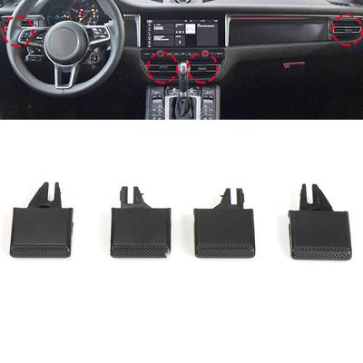 4 stuks Auto Voorste Airconditioning Luchtrooster Uitlaat Lipje Clip Voor Voor Macan 18-21 A/C Conditioner Verstelclip Accessoires