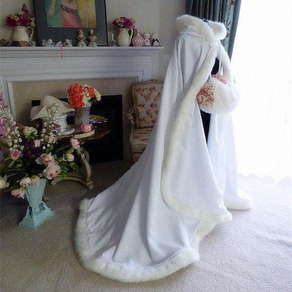 long bridal coat