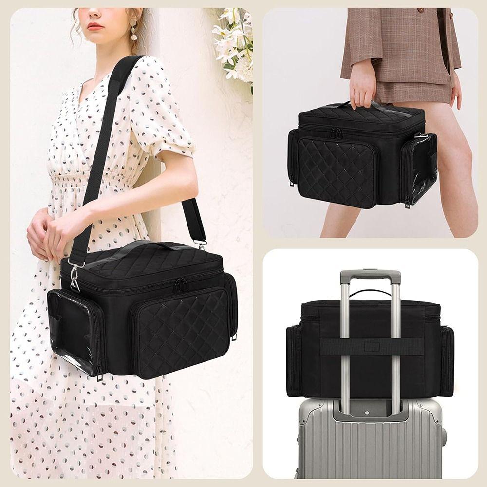 Removable Nail Polish Storage Bag Nail Kit Storage Carrying Case  Fits Nail Suppiles