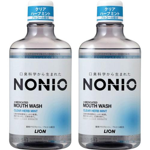 

NONIO Clear Herb Mint Mouthwash, 600ml x 2