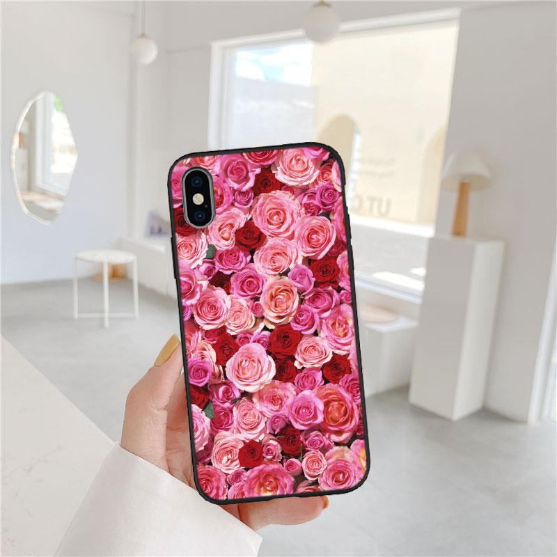 LO15 Beautiful Roses Flower Case for Motorola Edge 60 60s 70 G86 G56 G54 E14 G04S G45 G54 G64 S30 S50 X30 X40 X50 Pro Power