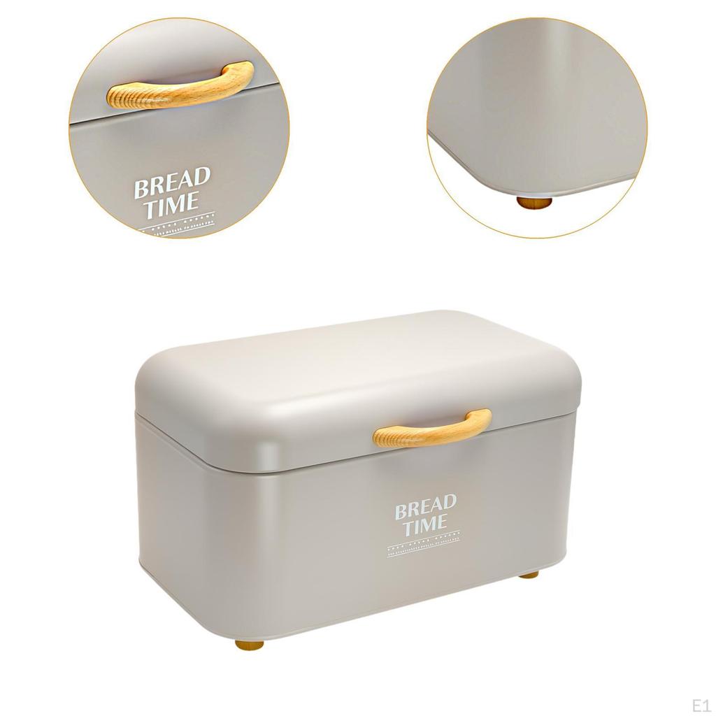 Bread Box Kitchen Counter Bin Practical Sturdy Large Capacity Storage Holder Container for