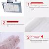 Japan High-Temperature Resistant Kitchen Filter: Oil Absorbing Cotton Mesh, Anti-Smoke, Flame Retardant Protective Oil Sticker