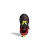 MARVEL X Adidas Adventures Fortarun Abrasion Resistant Low Top Sports Casual Shoes Black Red Infant And Toddler H68114