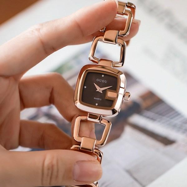 Cogot Women's Watch Square Simple W-73,Korean popular watches