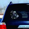 Waterproof Reflective 3D Car Body Scary Skull Car Decoration Decal Sticker