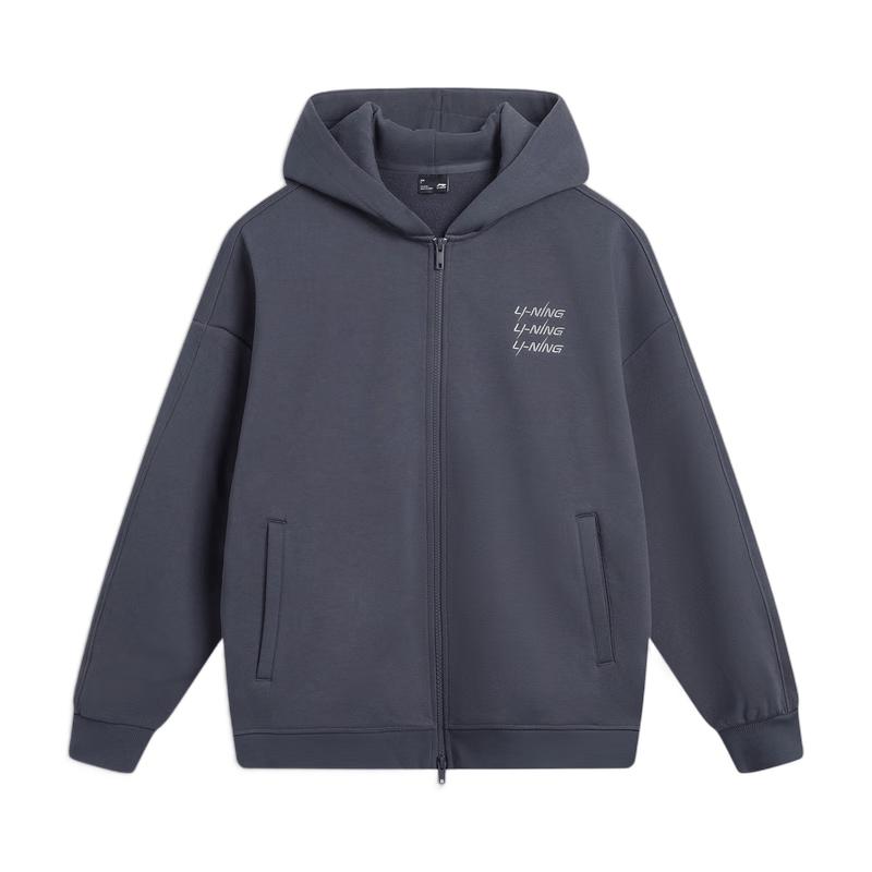 Li-Ning Unisex Zip-Up Hooded Sweatshirt