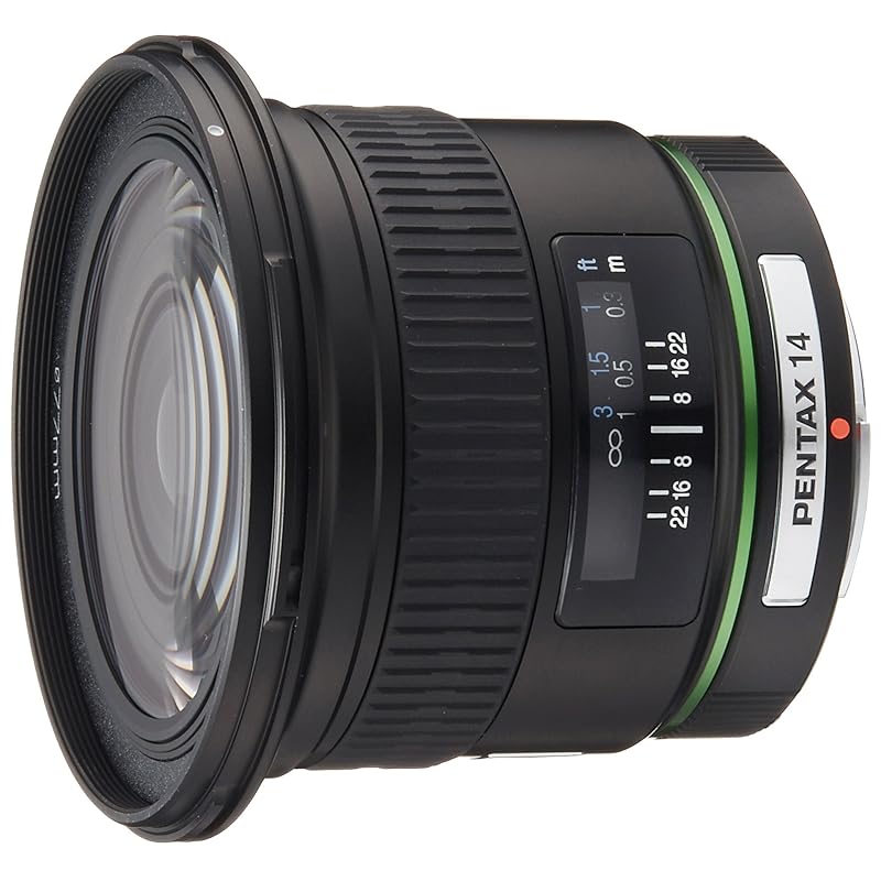 

PENTAX Ultra wide angle single focus lens DA14mmF2.8ED[IF] K mount APS-C size 21510