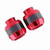 1 Pair of Carbon Fiber Motorcycle Front Fork Frame Sliders Crash Protection