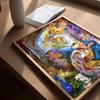 1pc Mahmoud Farshchian Persian Painting Poster Sticker Print Waterproof Wall Art For Living Room Bedroom Home Decor