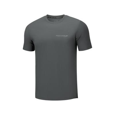 Breathable Moisture-Wicking Solid Color Crew Neck T-Shirt Men Tops P226M258-013P