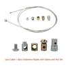 Praktisches Motorrad Notbremse Gaszug Beschleunigerkabel Reparaturset Schraube Motorrad Reparaturset