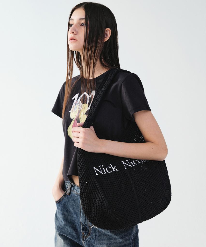Nick&Nicole Nicole Crochet Knit Bag_7Color