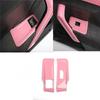 L/RHD For Volkswagen Vw Beetle 2013- ABS Pink Interior Accessories Handle Bowl Gear Shfit Panle Front Water Cup Holder Cover