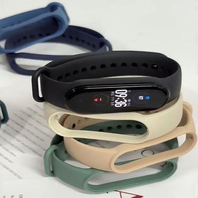 Suitable For Xiaomi Band 5 Silicone Strap Nfc Smart Band Sport Soft Skin Friendly Wear Resistant Waterproof Breathable