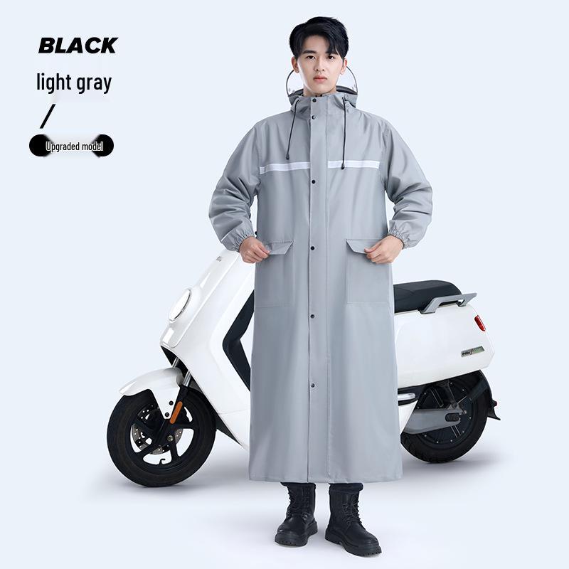 Unisex Full-Body Stormproof Raincoat Jumpsuit for Outdoor Electric Motorcycle
