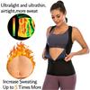 Women's Sweat-Inducing Sports Corset: Postpartum Yoga Wear with Chest Support and Body Shaping.