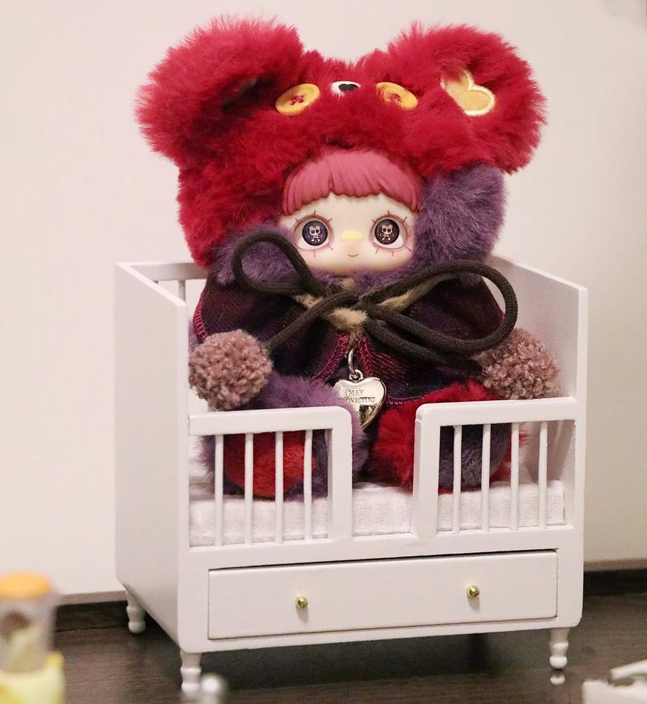 MayMei Cookie Bear Series Plush Toy, Blind Box, Adorable Soft Bear Accessory, Approx. 13cm, Bag Keychain, Collectible Toy, Birthday Gift (2 Random