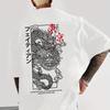 Tokyo Dragon Mens Tshirt Graphic Casual Cotton Short Sleeve Tops Summer Streetwear