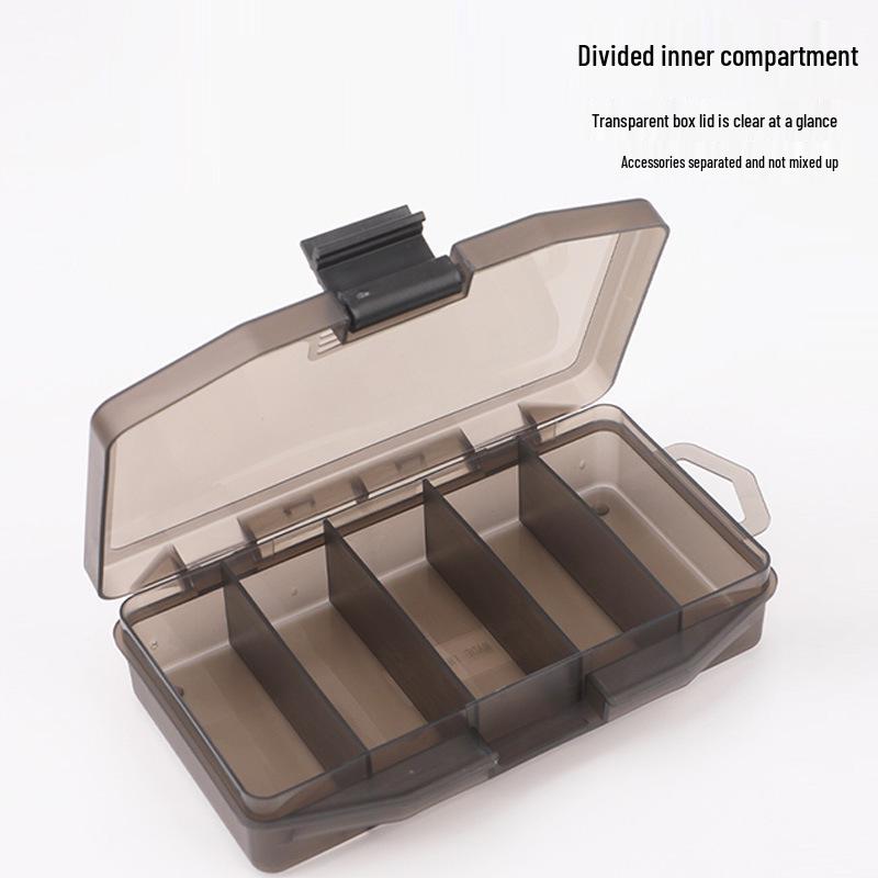 Drop-Proof Five-Grid Fishing Lure Storage Box