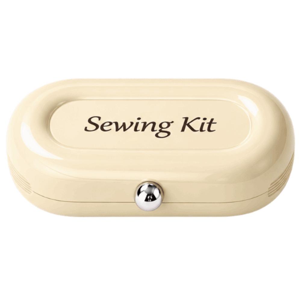 Portable Magnetic Needle and Thread Box DIY Hand Sewing Tool Kit for Dormitories