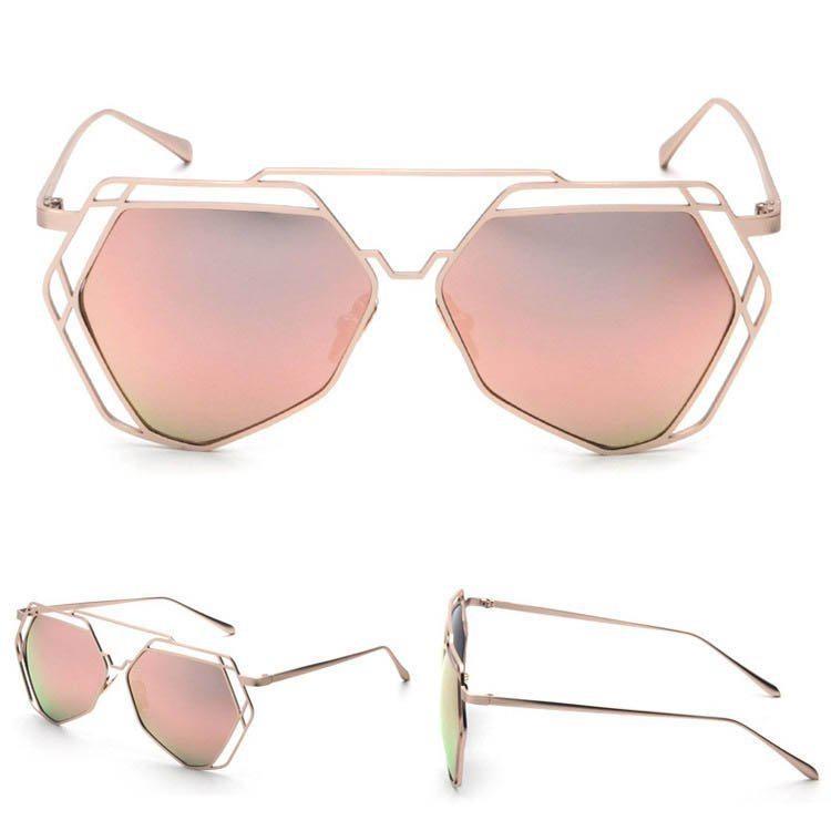 Premium Quality Ladies Women Retro Vintage Shades With Oversized Designer Appeal Sunglasses