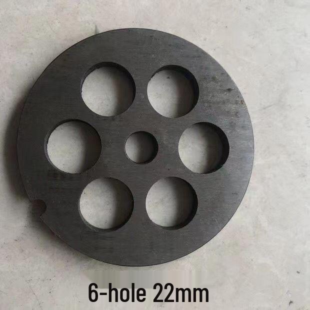 32-Type Meat Grinder Accessory Set: Cross Blade, Round Blade, Grating Plate, Hole Plate, Stainless Steel Blades