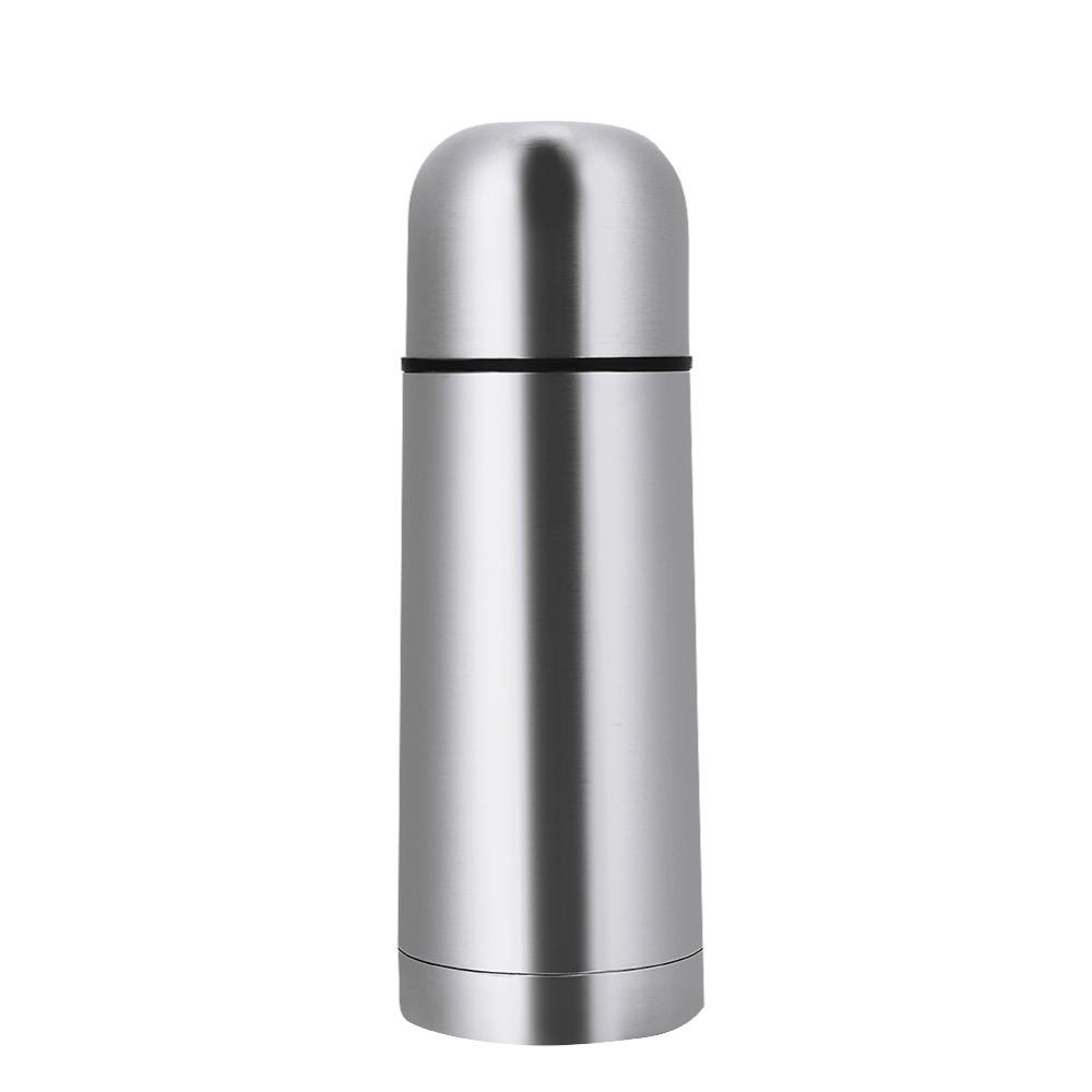 Rustless Steel Drinking Mug Vacuum Insulation Heat Preservation Mug Insulated Bottle Office 350ml