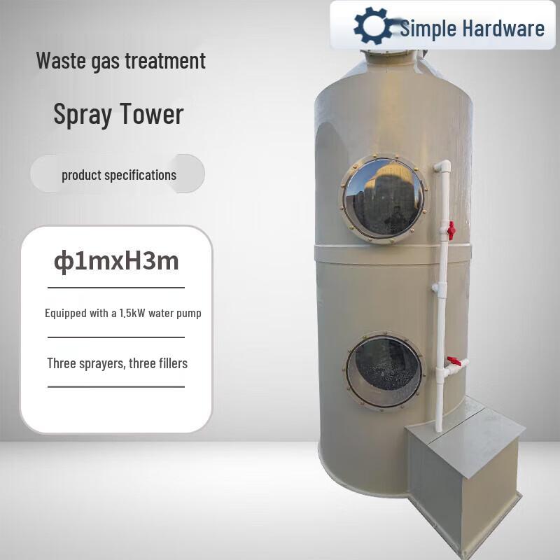 Industrial Exhaust Gas Purification Tower CN plug (adapter included)