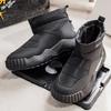 Winter Snow Boots for Men Add Velvet Men's Sports and Leisure Wear-resistant Non-Slip Sneakers Soft and Comfortable Ankle Boots