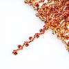 Catena a graffa a forma di S con strass colorati per nappe fai-da-te in vita e accessori decorativi per saldatura