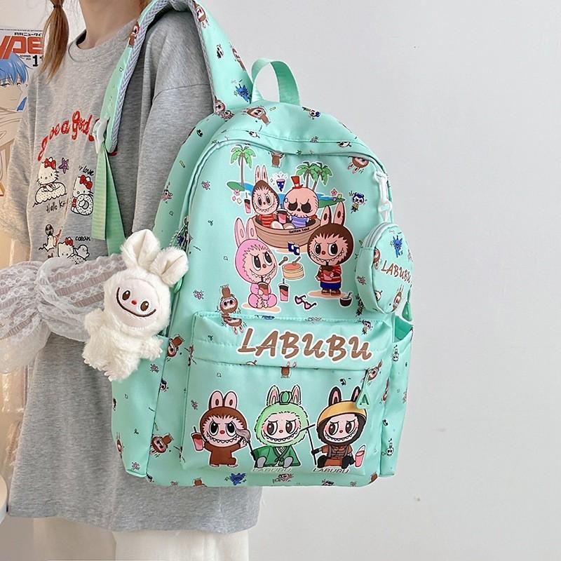 Pattern Backpack Print Lightweight Large Capacity Schoolbag Fashion Gift