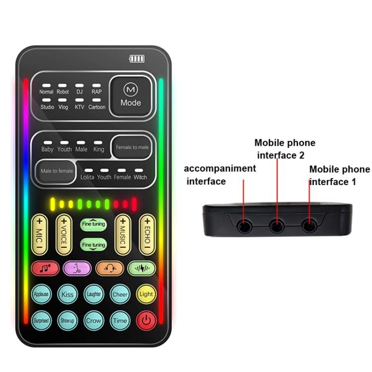 I9 Voice Changer Game Live Broadcast Mobile Computer Sound Card