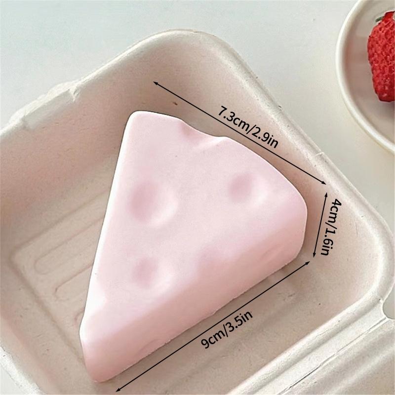 Slow Rising Squishy Stress Relief Soap Balls Dessert Bread Butter Squishies Slow Rebound Squeeze Toy Gift For Adhd Party Favors