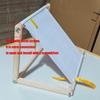 Adjustable Crosses Stitching Holders Pine Craft Station For Desktop Sewing Activity J0MC