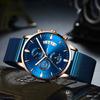 CRRJU 2273 Hight Quality Custom Brand Mens Clock Costume Mesh Band Water Resistant Chronograph Low Moq Sports Watch Design